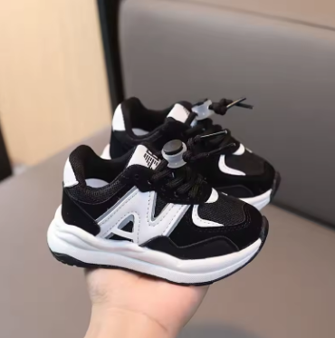 Boys and Girls Fashion Casual Sneakers Kid's Trend Chic Running Shoes Basketball Shoes Children Flat Baby Toddler Outdoor Shoes