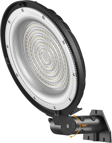 200W LED Flood Lights Outdoor, 28000LM, 5000K Adjustable Arm Mount Dusk to Dawn Outdoor Security Lighting with Photocell, 120V IP65 LED Barn Street Yard Area Lighting for Parking Lot, Garages