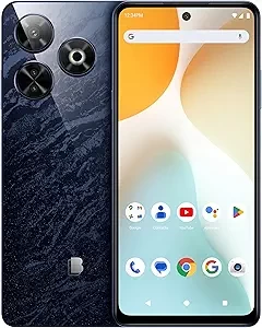 BLU G84 | 2024 | 3-Day Battery | Unlocked | 6.8” FHD+ Infinity Dot Display | 256GB | Triple 50MP Camera | NFC | US Version | US Warranty | Blue